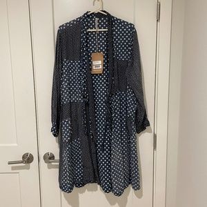 MAGNOLIA PEARL Alix Dress/Smock Duster Threadgood OS NWT